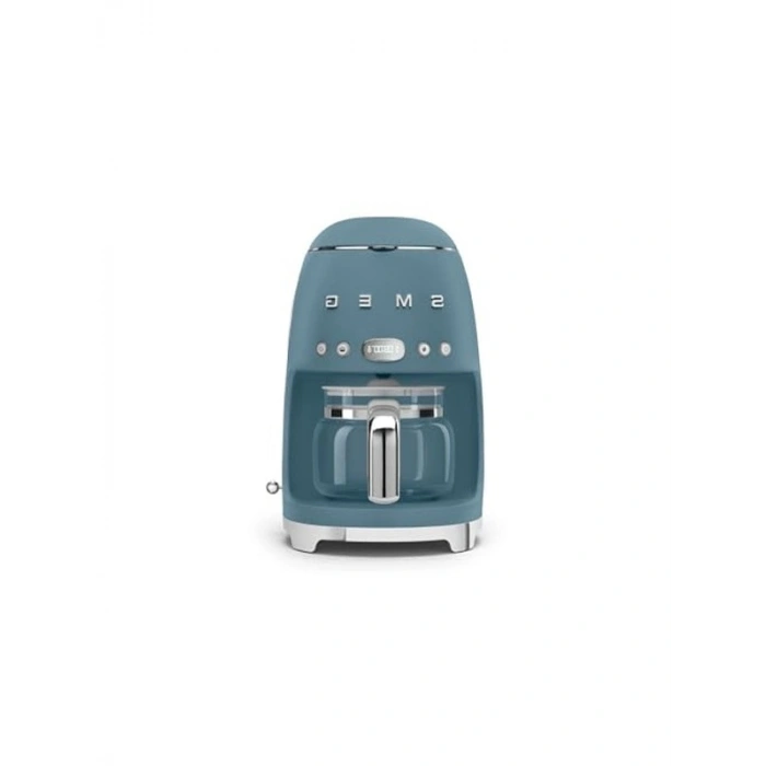 Mat Storm Blue Filtre Kahve Makinesi, 50S Style Tasarım
