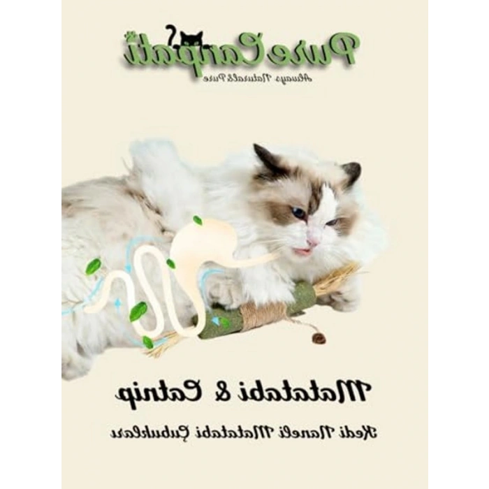 Matatabi ve Catnip Kedi Oyuncağı, Doğal Diş Kaşıyıcı