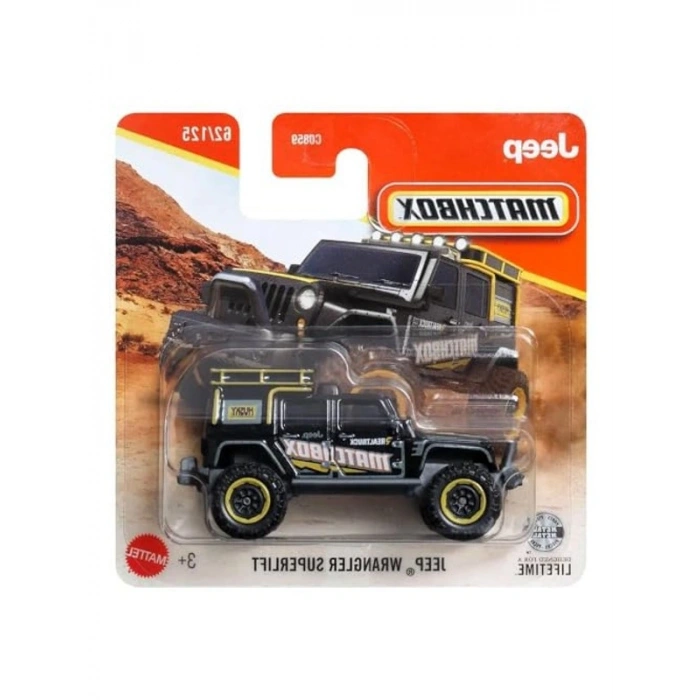 Matchbox 1:64 Tekli Araba, Jeep Wrangler
