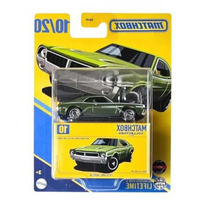 Matchbox Koleksiyon Araçlar 1970 AMC JAVELIN GBJ48 - JCL39