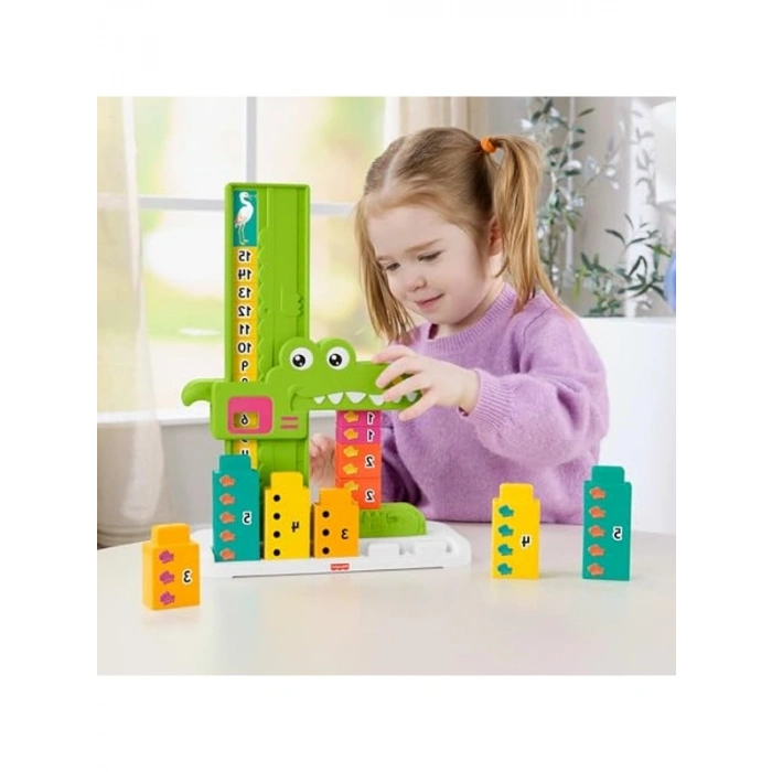 Matematikçi Timsah Eğitici Oyuncak, Üst Üste Dizilebilir Bloklar