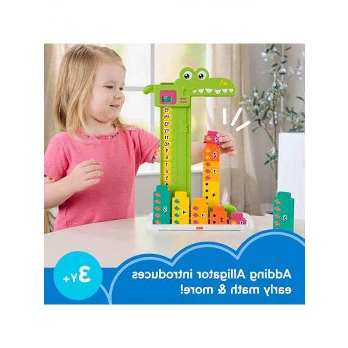 Matematikçi Timsah Eğitici Oyuncak, Üst Üste Dizilebilir Bloklar