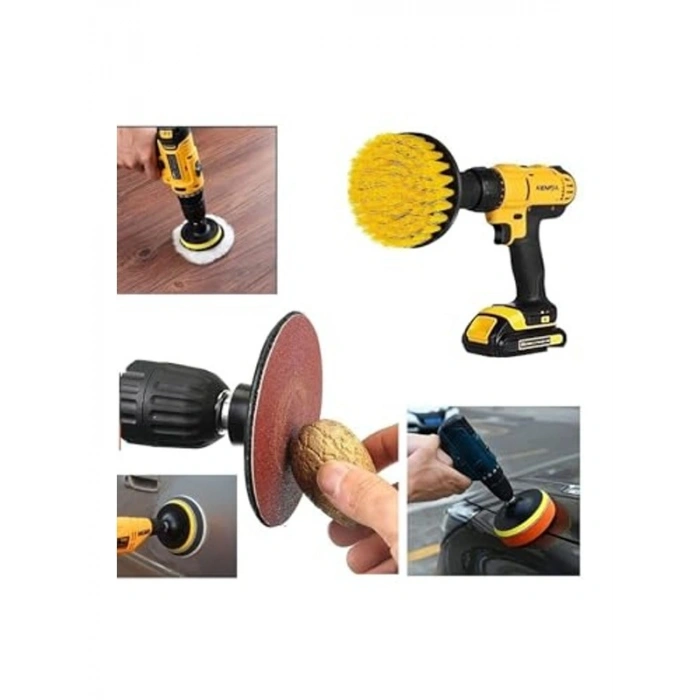 Matkap İçin Çizik Giderici Pasta Cila Seti 10 Parça