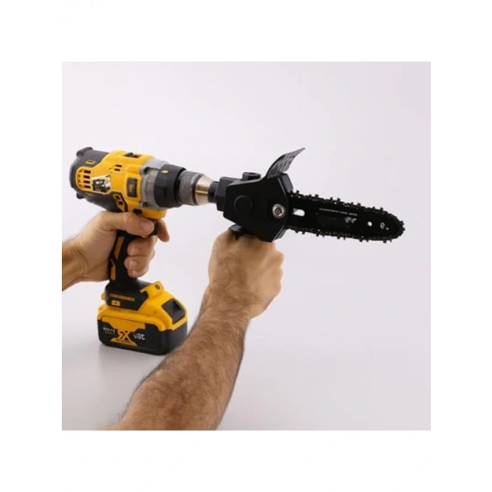 Matkap Uyumlu Zincirli Dal Budama Testeresi