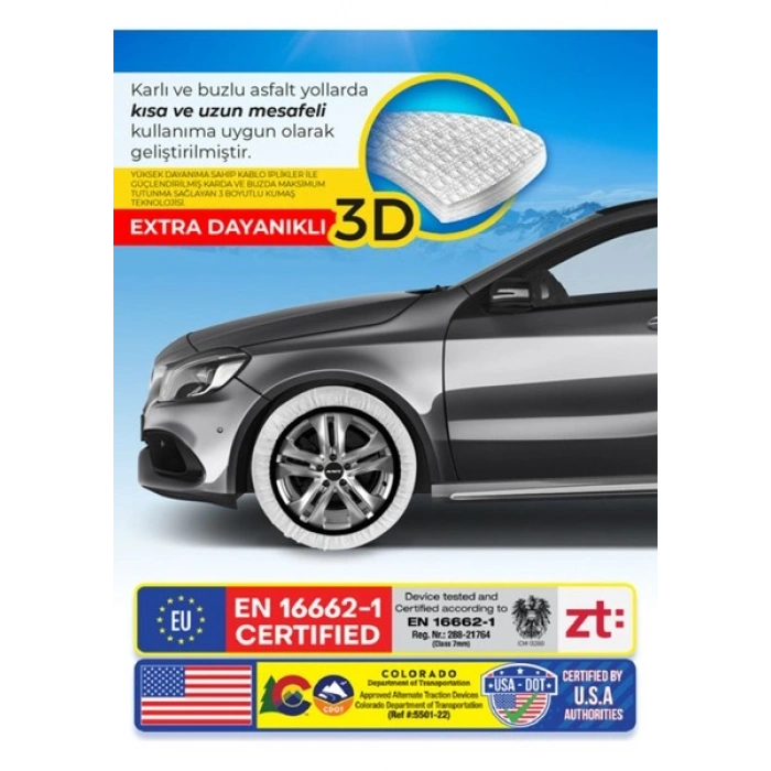Matte Kar Çorabı - Superx Series