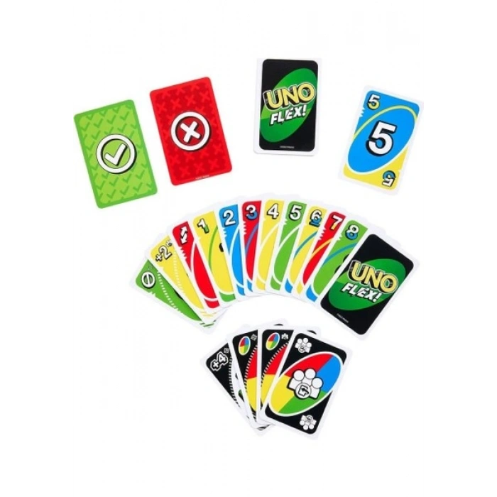 Mattel HMY99 Uno Flex Kartlar +7 Yaş