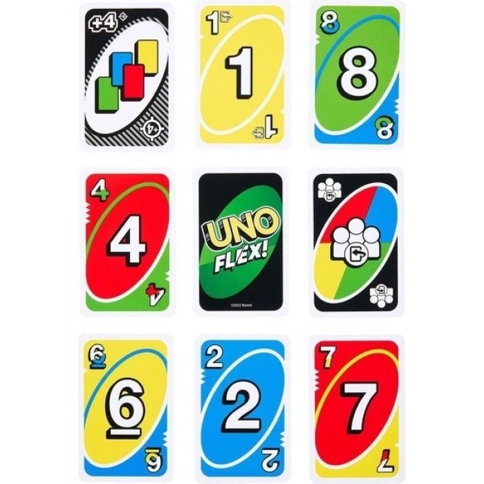 Mattel HMY99 Uno Flex Kartlar +7 Yaş