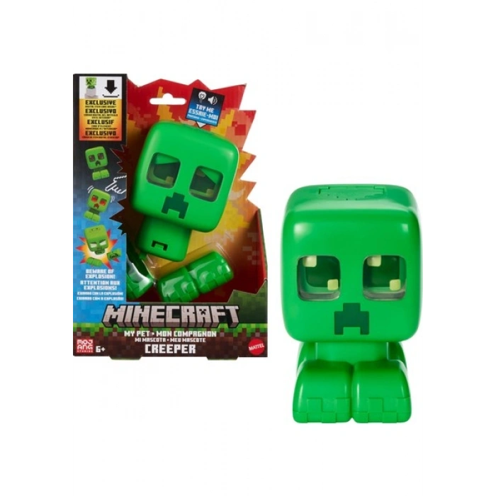 Mattel Minecraft Evcil Creeper Figürü JGX49