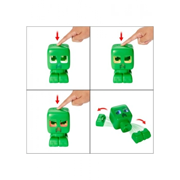 Mattel Minecraft Evcil Creeper Figürü JGX49