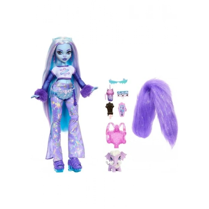 Mattel Monster High Abbey Bominable Model Bebek Kız Çocuklar İçin 3 Yaş ve Üstü