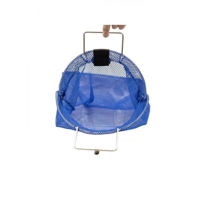 Mavi Balık Çantası, Paslanmaz Çelik Tel Saplı