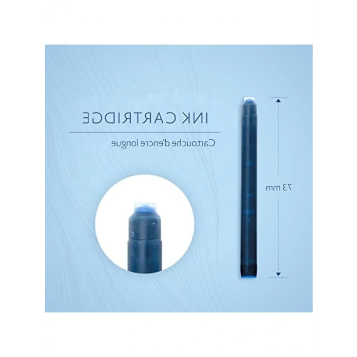 Mavi Dolma Kalem Kartuşu - 8li Paket