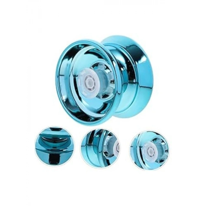 Mavi Extra Rulmanlı Profesyonel Metal Yoyo Oyuncağı