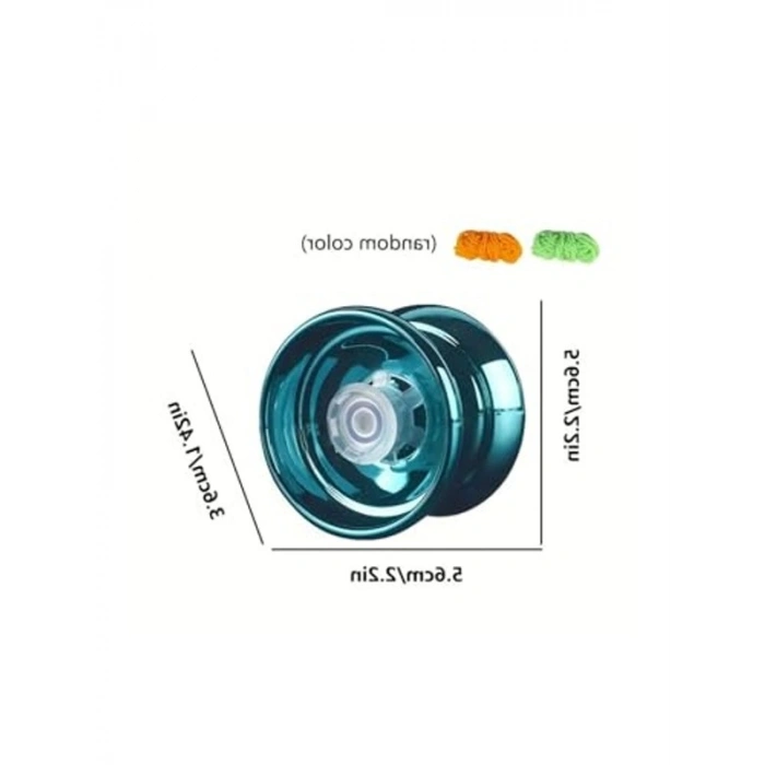 Mavi Extra Rulmanlı Profesyonel Metal Yoyo Oyuncağı