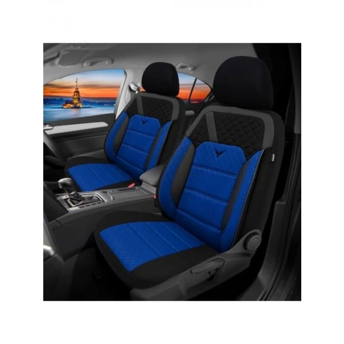 Mavi Koltuk Kılıfı, 2006-2008 Hyundai Getz Uyumlu