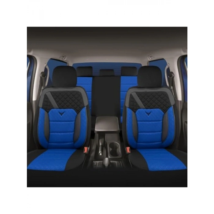 Mavi Koltuk Kılıfı, 2006-2008 Hyundai Getz Uyumlu