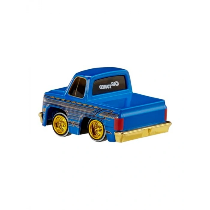 Mavi Lowrider Araba - 1987 Chevy C10 Modeli