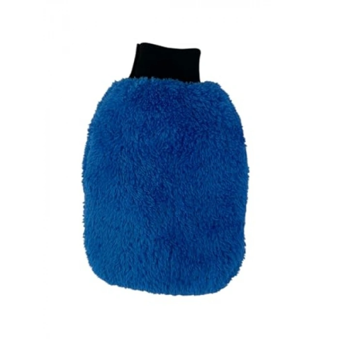 Mavi Mikrofiber Araç Yıkama Eldiveni