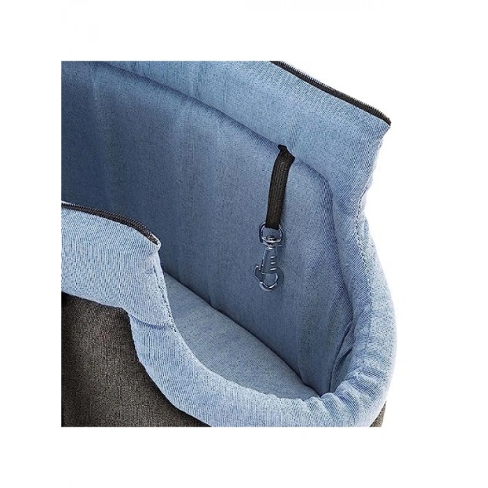 Mavi Pamuk Kumaş Taşıma Çantası (50 cm)