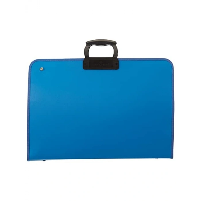 Mavi Proje Çantası, 38x55 cm, Askılı ve Ergonomik