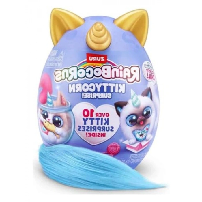Mavi Rainbocorns Kittycorn Sürpriz Paket, Eğlenceli Oyun