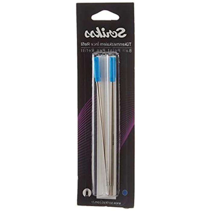 Mavi Renk Tükenmez Kalem Refill Seti