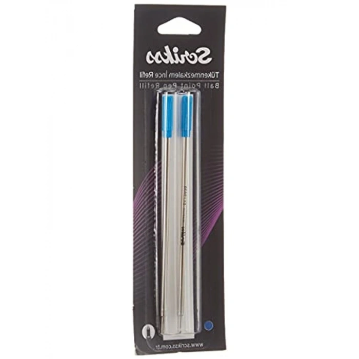 Mavi Renk Tükenmez Kalem Refill Seti