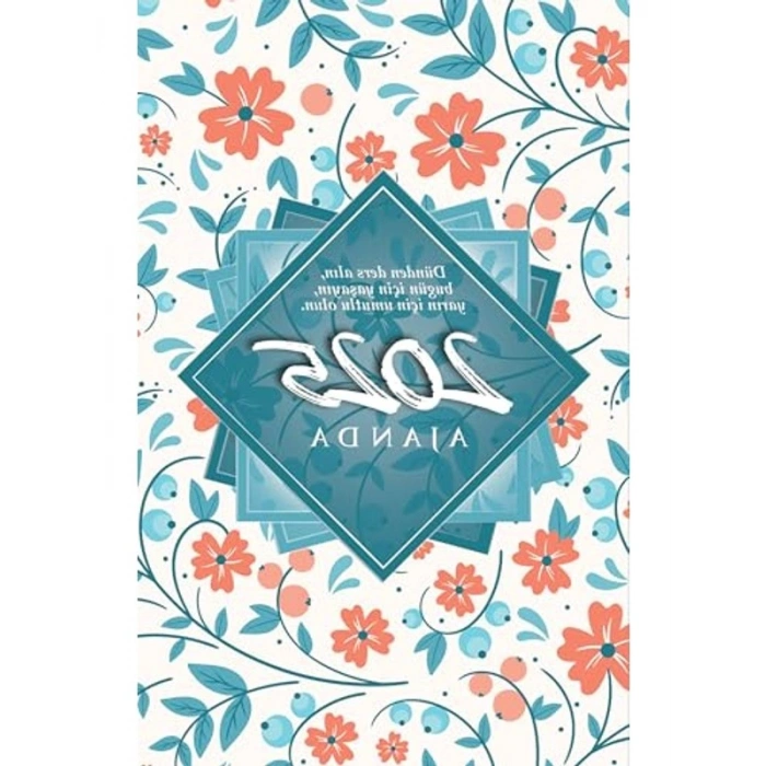 Mavi Renkli 2025 Ajanda, Şık ve Kullanışlı