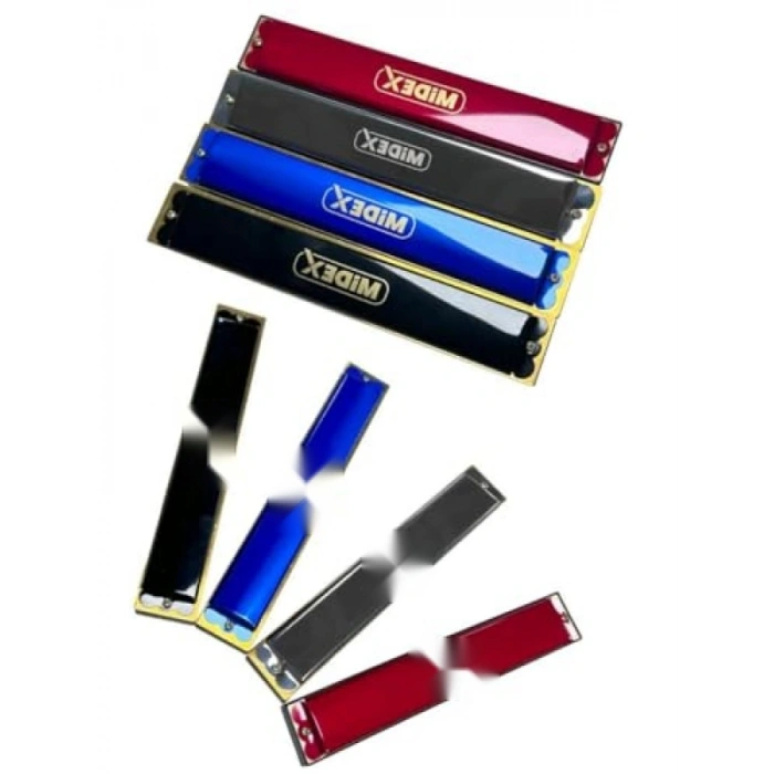 Mavi Renkli 24 Delikli Profesyonel Mızıka