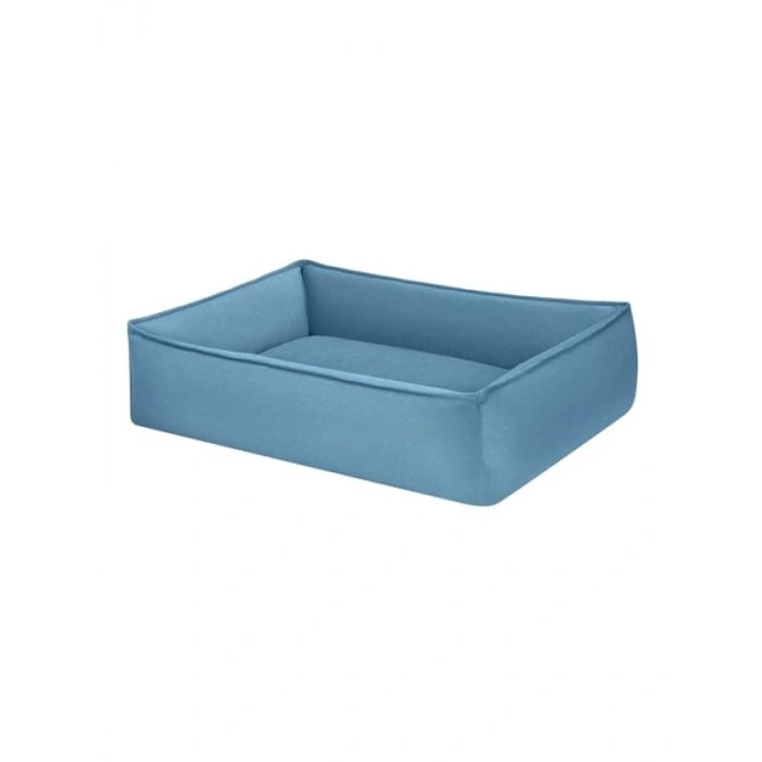 Mavi Renkli 60x75cm Köpek Yatağı - Rahat ve Estetik