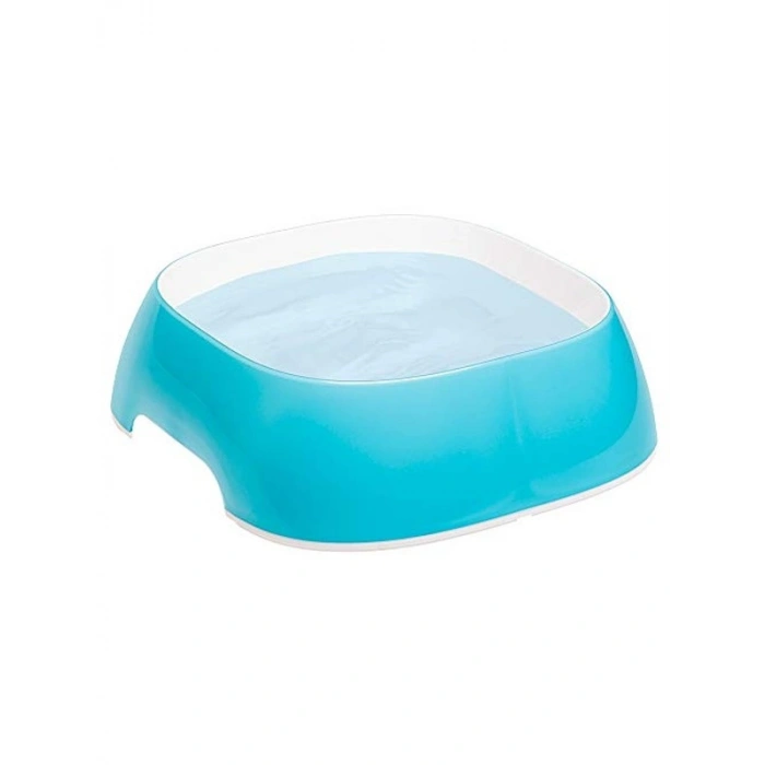 Mavi Renkli Geniş Mama Kabı - 1,2 Litre