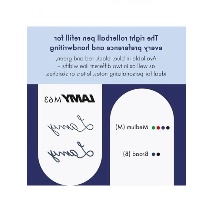 Mavi Renkli Roller Kalem Yedeği, 2li Set