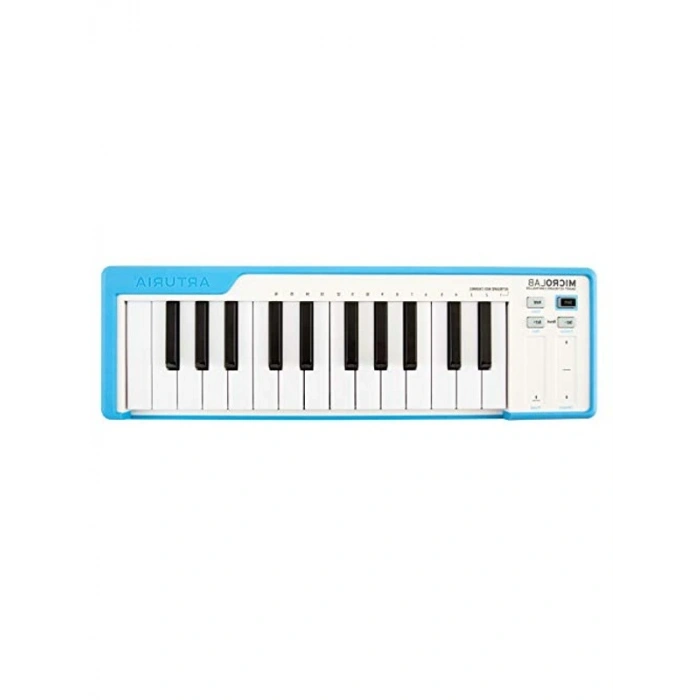 Mavi Renkli SlimKey Micro Keyboard, 25 Tuş ile