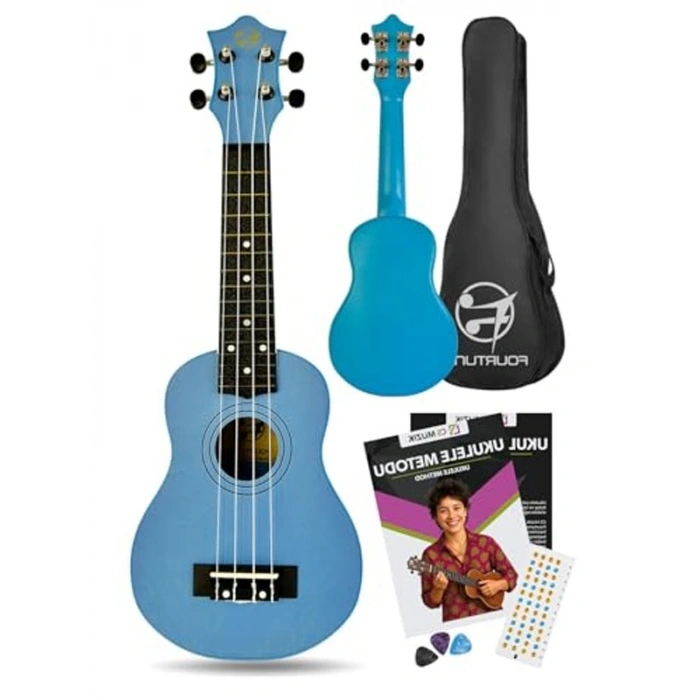 Mavi Ukulele Seti, Başlangıç Seviyesi, Soprano Modeli