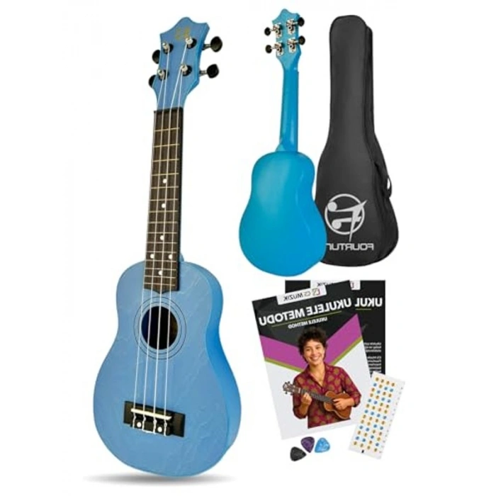 Mavi Ukulele Seti, Başlangıç Seviyesi, Soprano Modeli