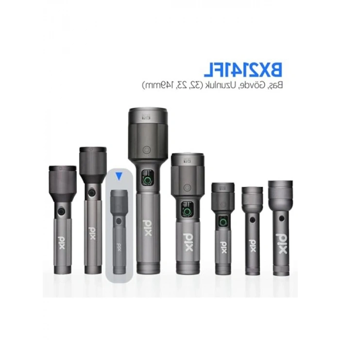 Max 650 Lümen Aydınlatma, 300 Metreye Kadar Menzil