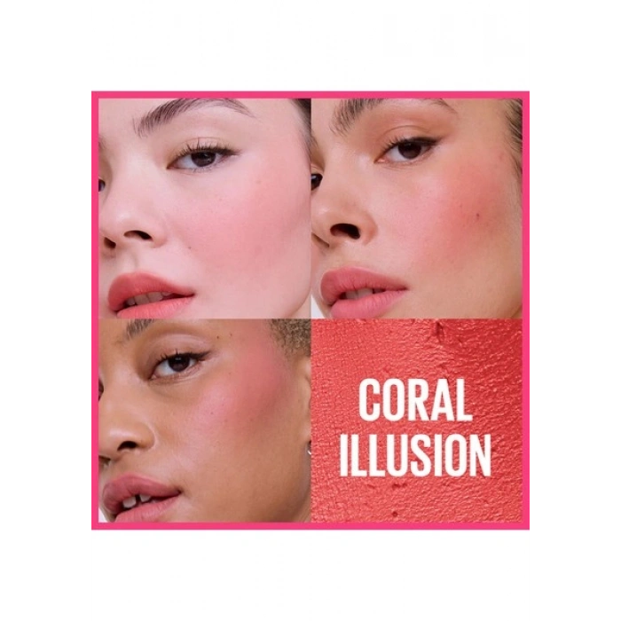 Maybelline New York Cloudtopia Köpük Dokulu Mat Allık 05 Coral Illusion