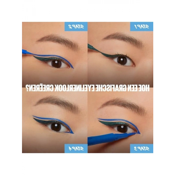 Maybelline New York Hyper Precise All Day Eyeliner - 710 Forest Brown (Kahverengi)
