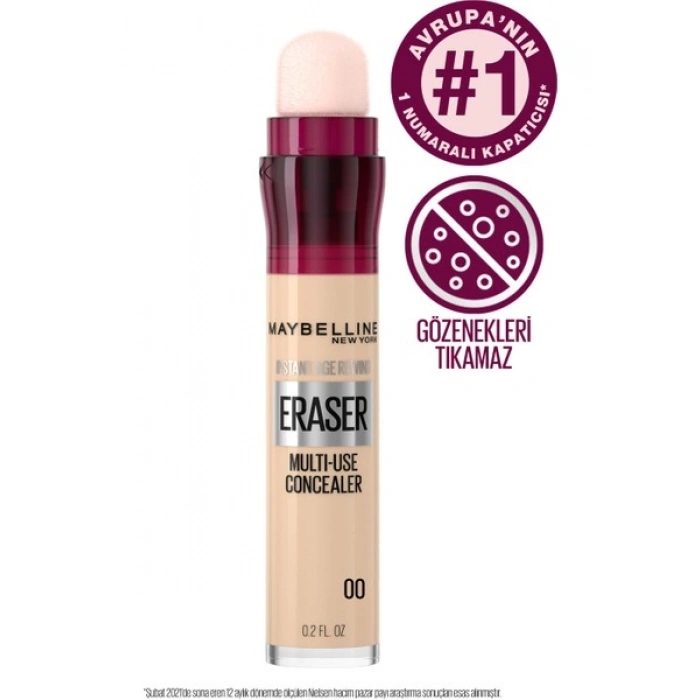Maybelline New York Instant Anti Age Eraser Kapatıcı - 00 Ivory