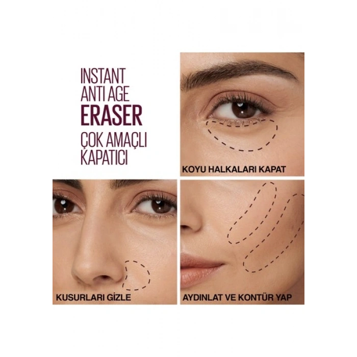 Maybelline New York Instant Anti Age Eraser Kapatıcı - 01 Light