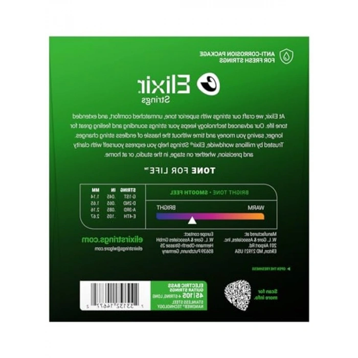 Medium Kalınlıkta 4 Telli Bas Gitar Telleri ile Performans