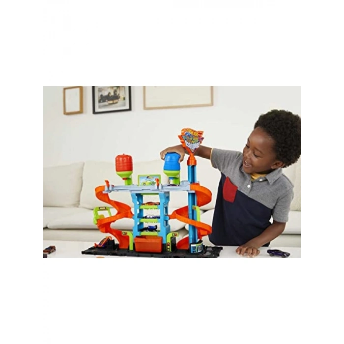 Mega Araba Yıkama Kulesi Oyun Seti