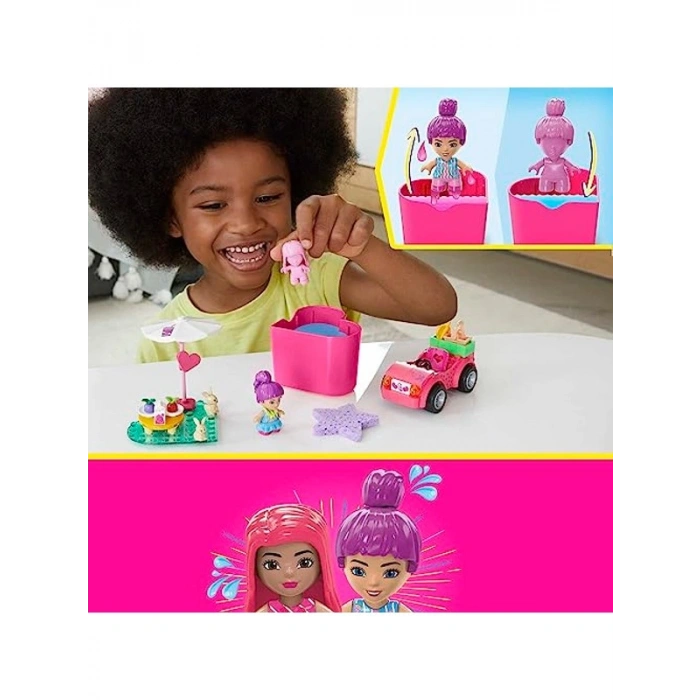 MEGA Barbie MEGA Barbienan Hananalı Yolculuk, Çok Renkli