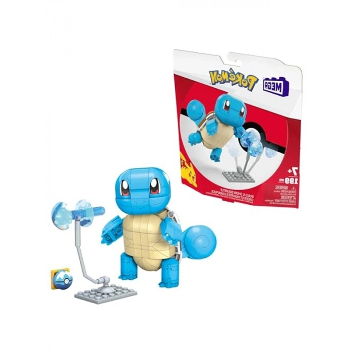 MEGA Pokemon Yap ve Oyna Figürler, Squirtle