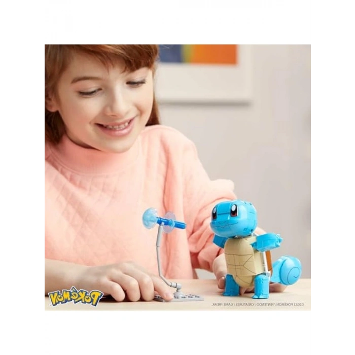 MEGA Pokemon Yap ve Oyna Figürler, Squirtle