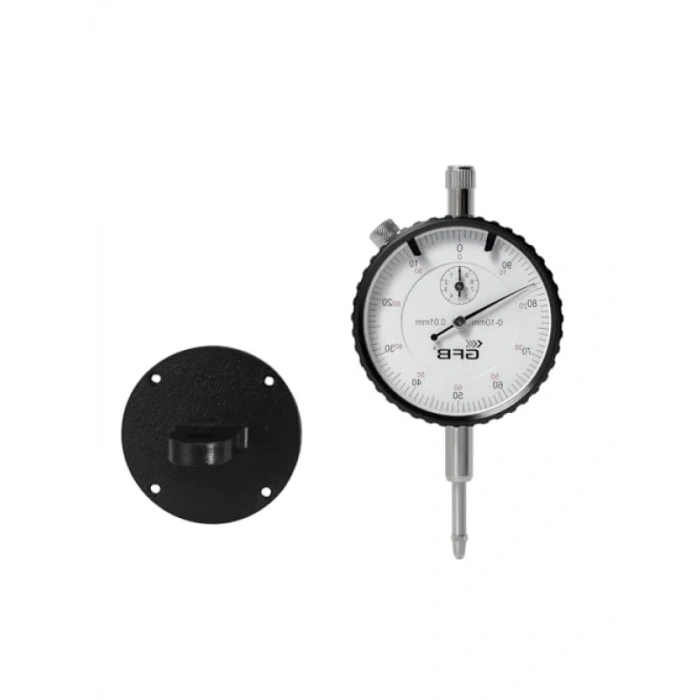 Mekanik Analog İbreli Komparatör Saati - 0.1 mm-10 mm Ölçüm