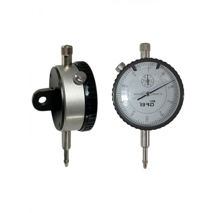 Mekanik Analog İbreli Komparatör Saati - 0.1 mm-10 mm Ölçüm