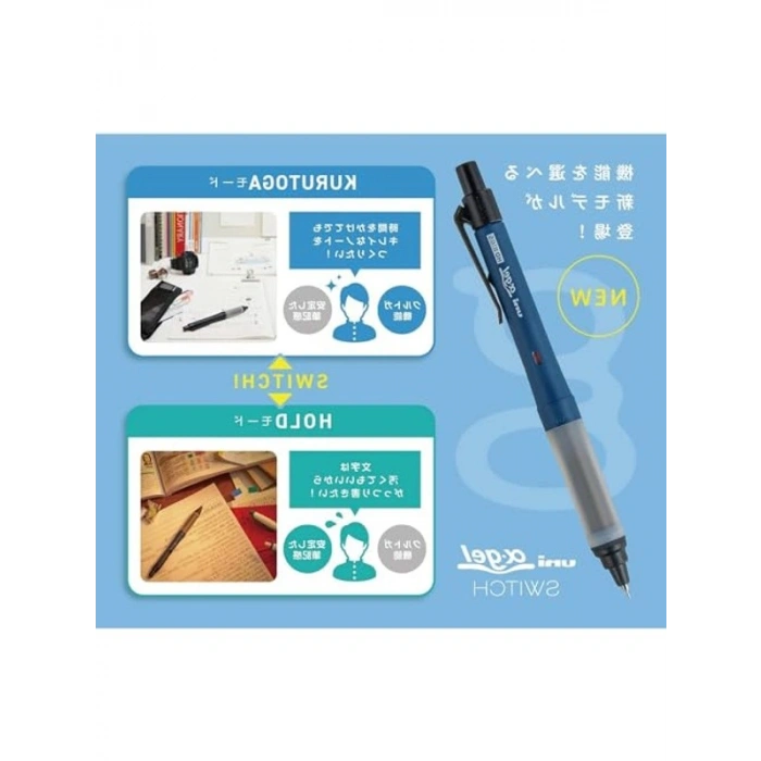 Mekanik Kalem, 0.5mm Uç, Dark Olive Renk, Pratik Kullanım