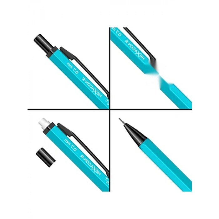 Mekanik Kurşun Kalem - 0.7 mm Turkuaz