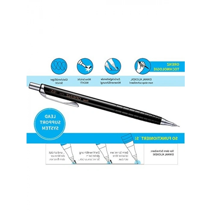 Mekanik Kurşun Kalem (0.7mm, Açık Mavi)